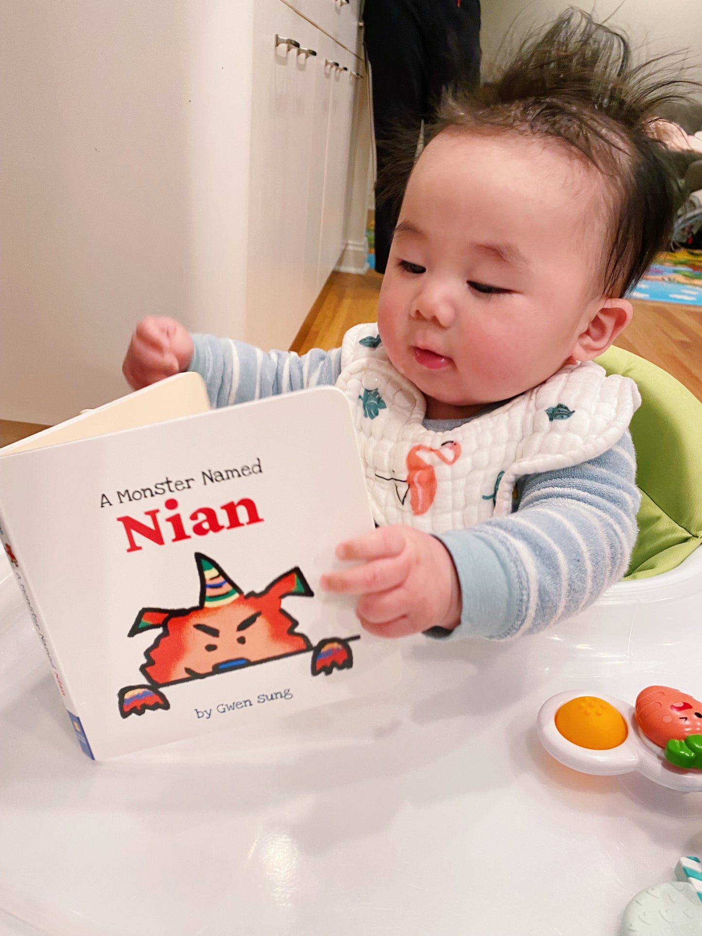 A Monster Named Nian Board Book