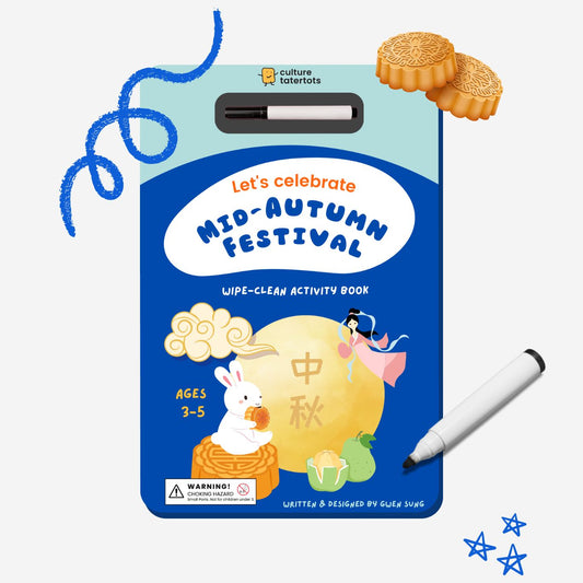 Wipe-Clean Activity Book: Let's Celebrate Mid-Autumn Festival