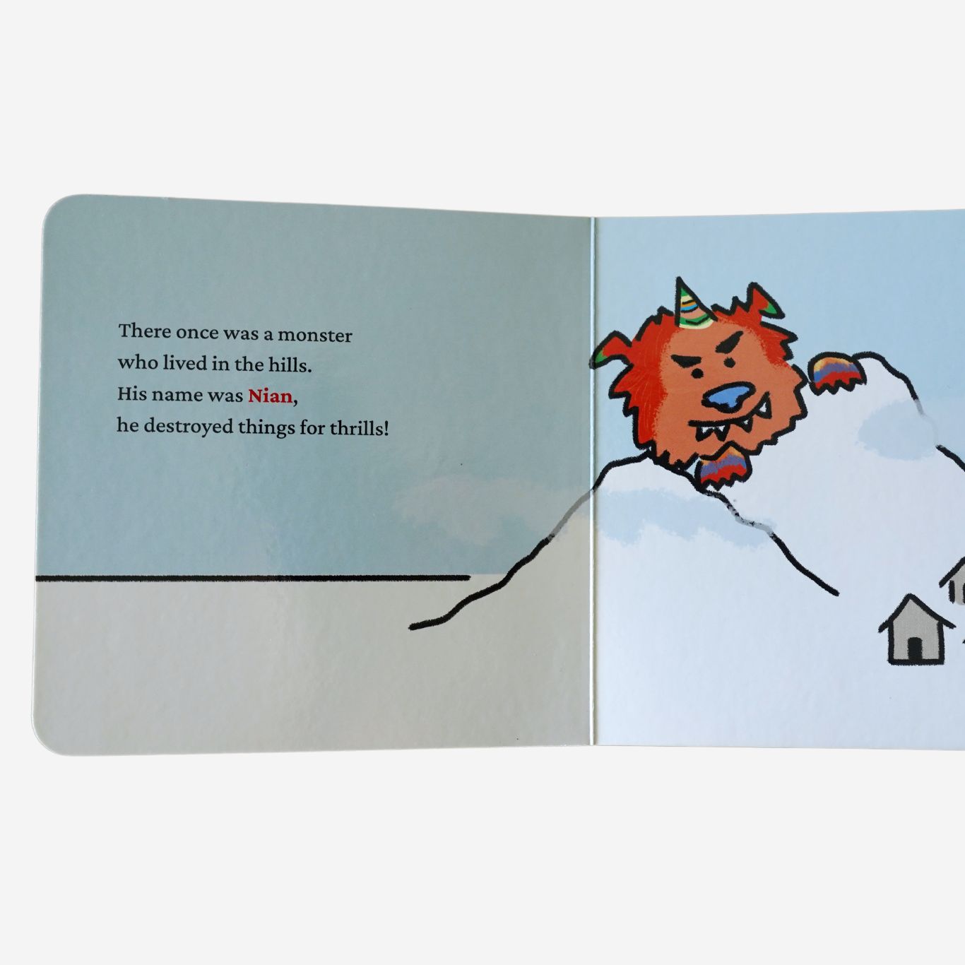 A Monster Named Nian Board Book