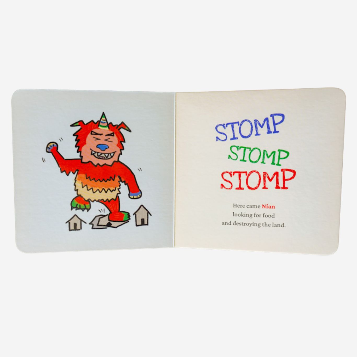 A Monster Named Nian Board Book