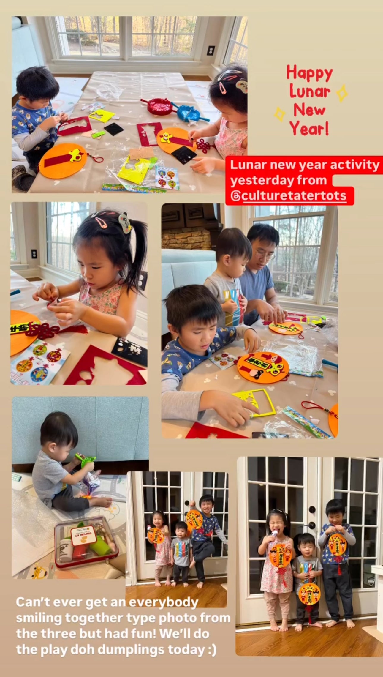 DIY Lunar New Year Pendant Craft