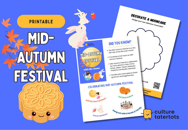 FREE - Mid-Autumn Festival Printable for Kids | Holiday Fun Facts + DI ...